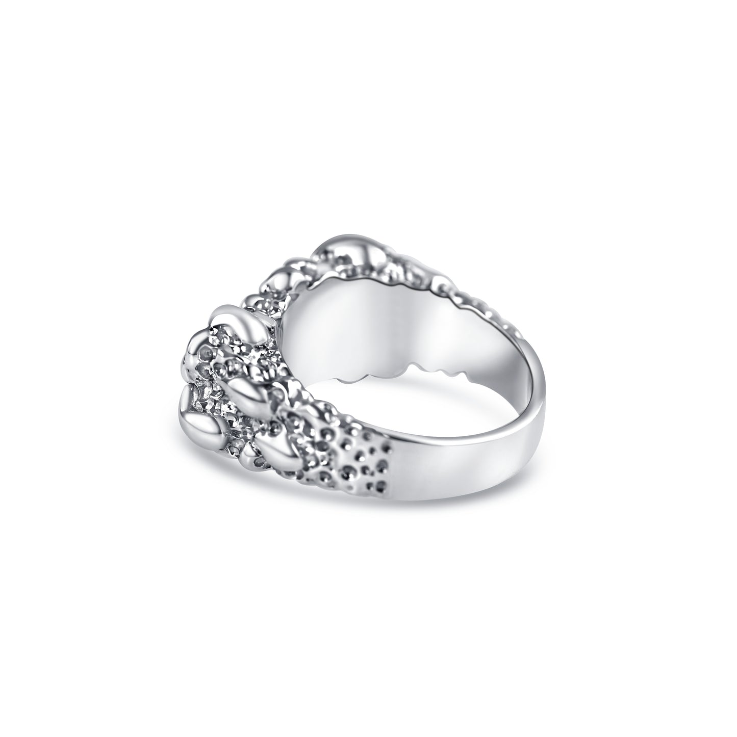The Ruby Small Square Ring