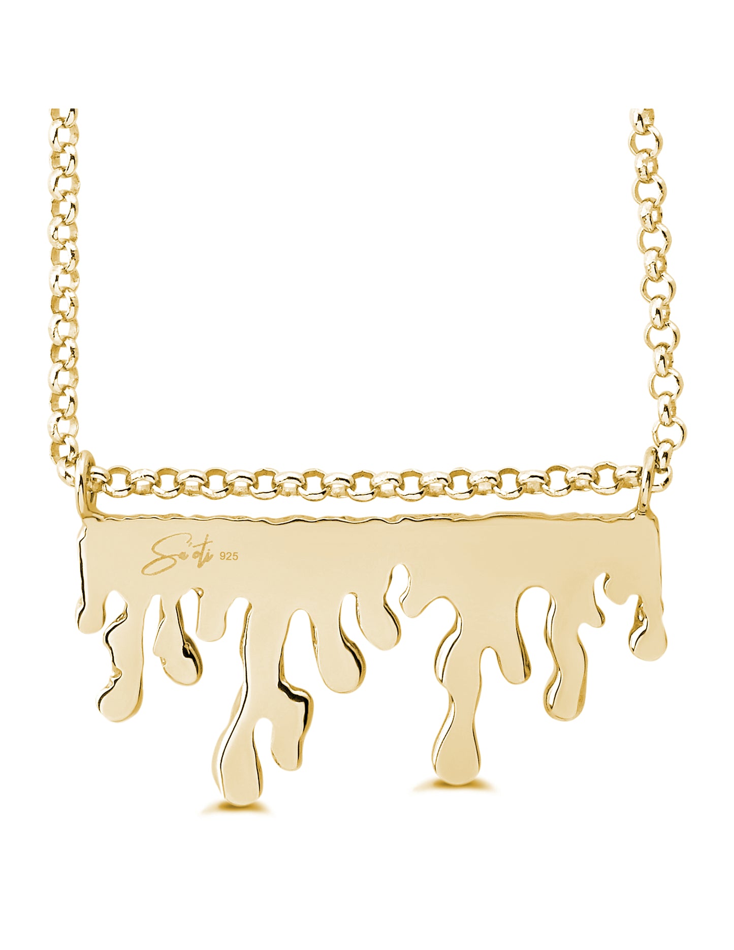The Nar Horizontal Pendant (w/ Chain)