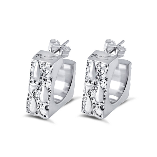 The Nar Small Square Hoops