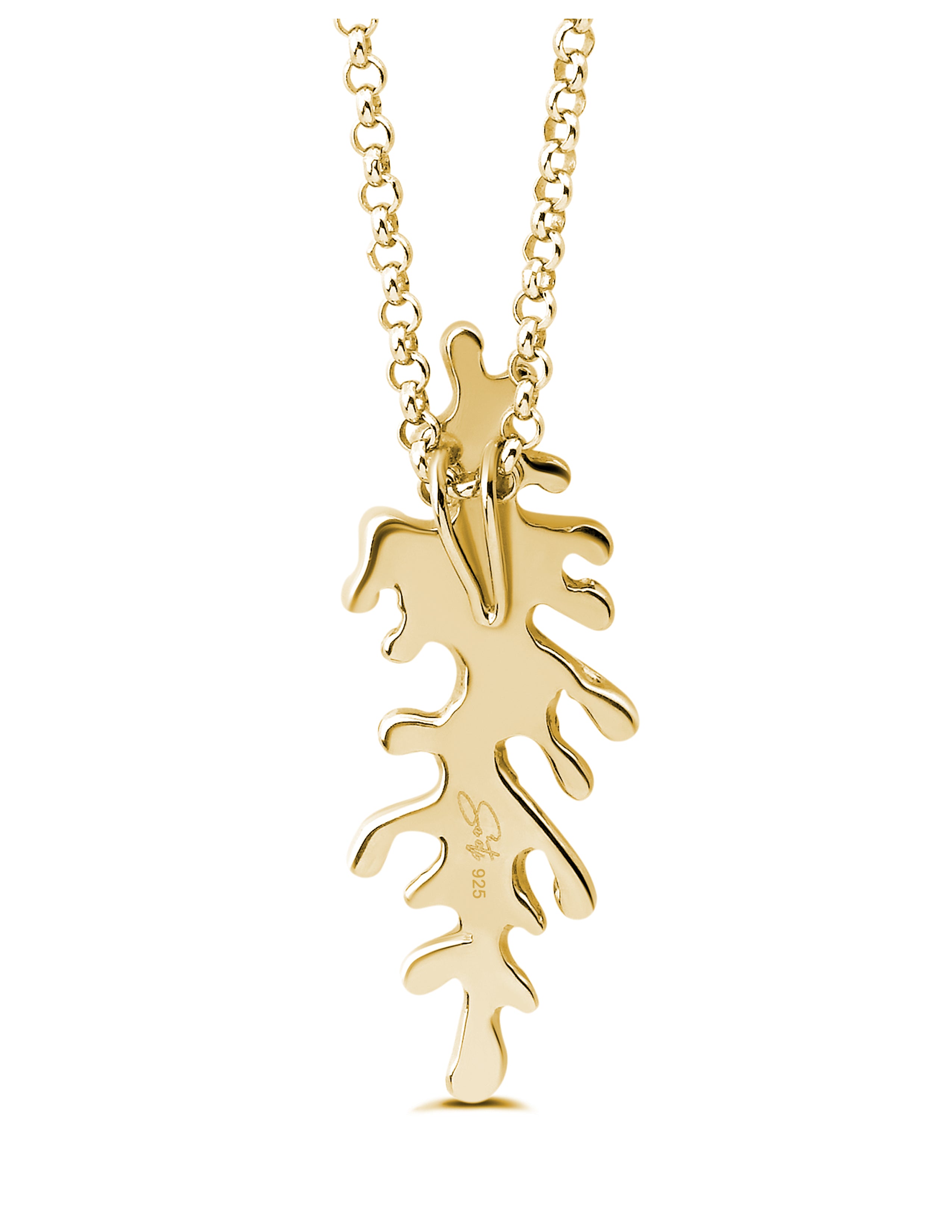 Le pendentif vertical Nar (avec chaîne)-4