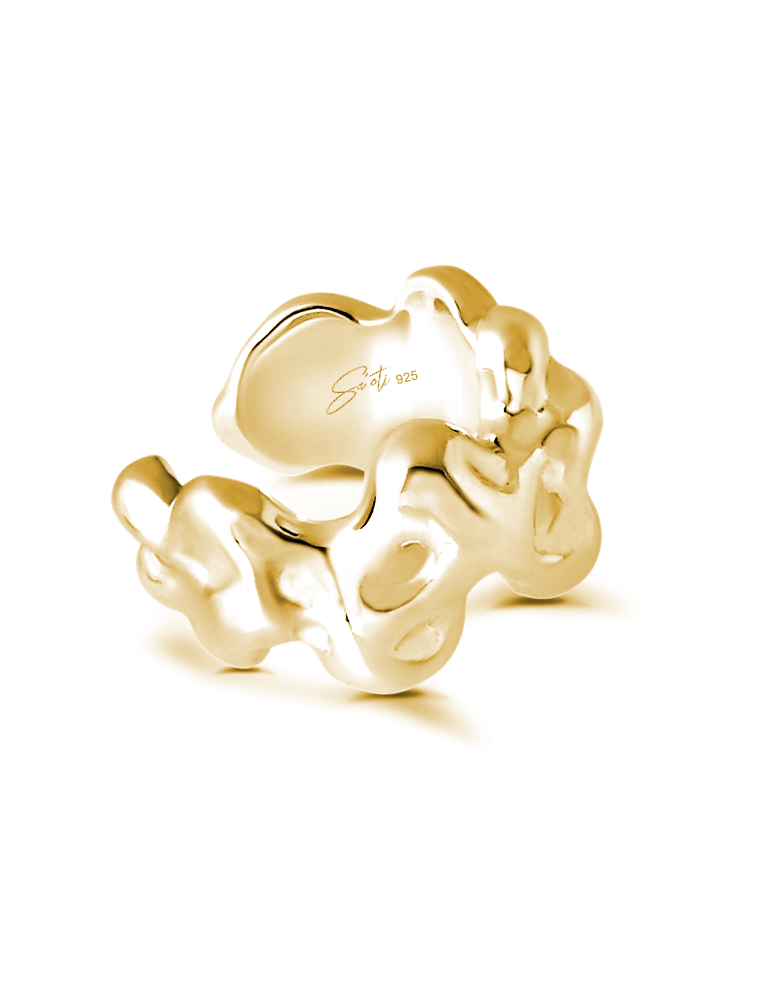 Le bijou d'oreille rond-5