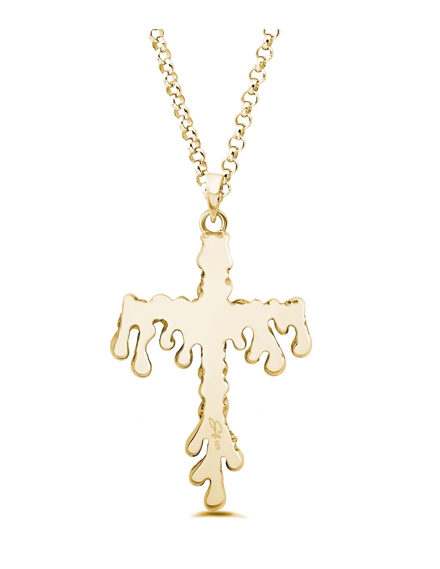 Le pendentif Nar Small Cross (avec chaîne)