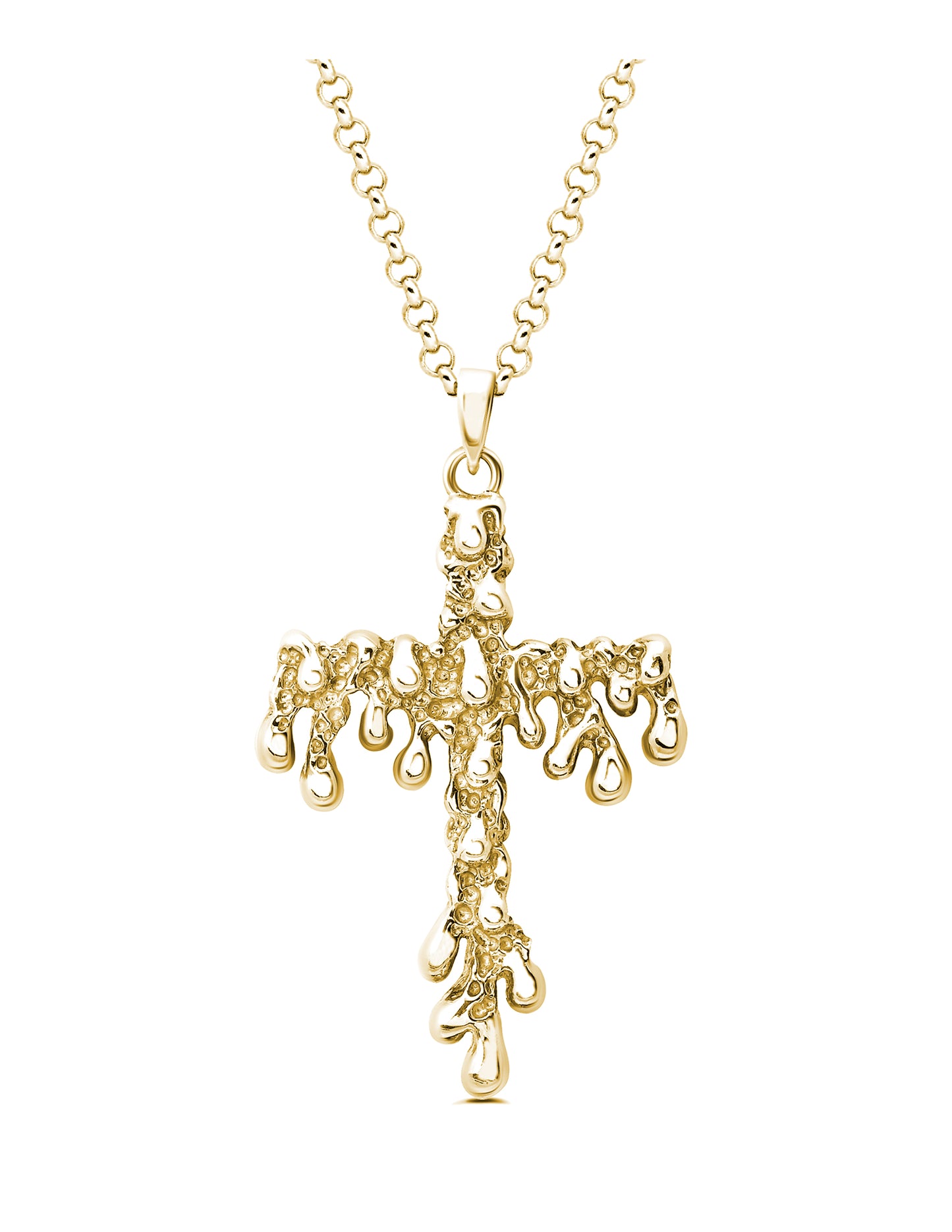 The Nar Small Cross Pendant (w/ Chain)