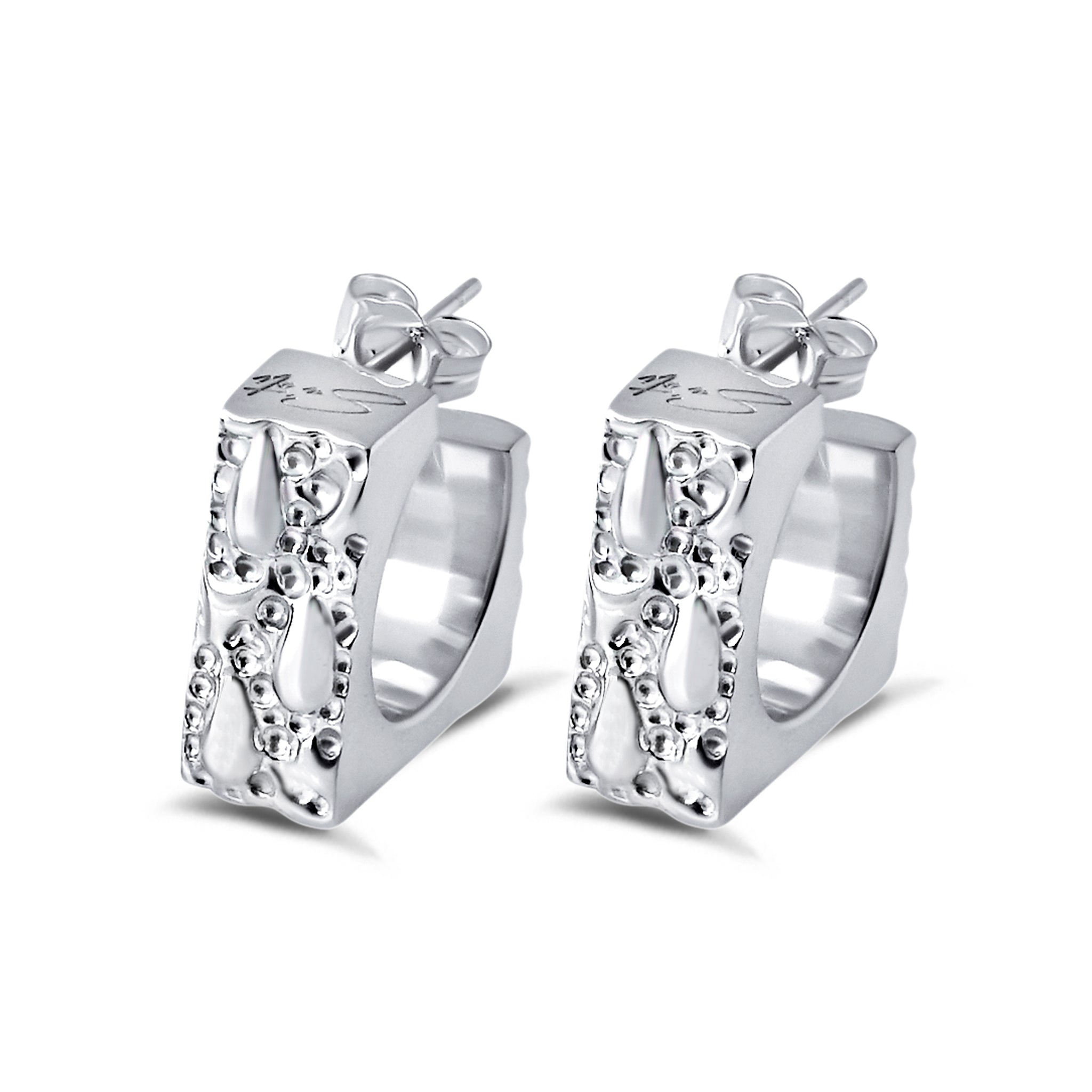 The Nar Small Square Hoops