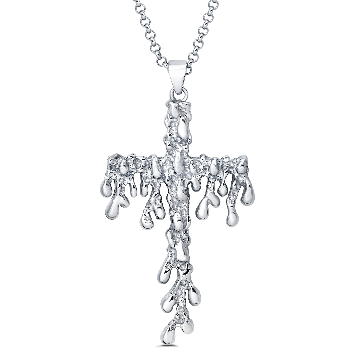 The Nar Large Cross Pendant (w/ Chain)