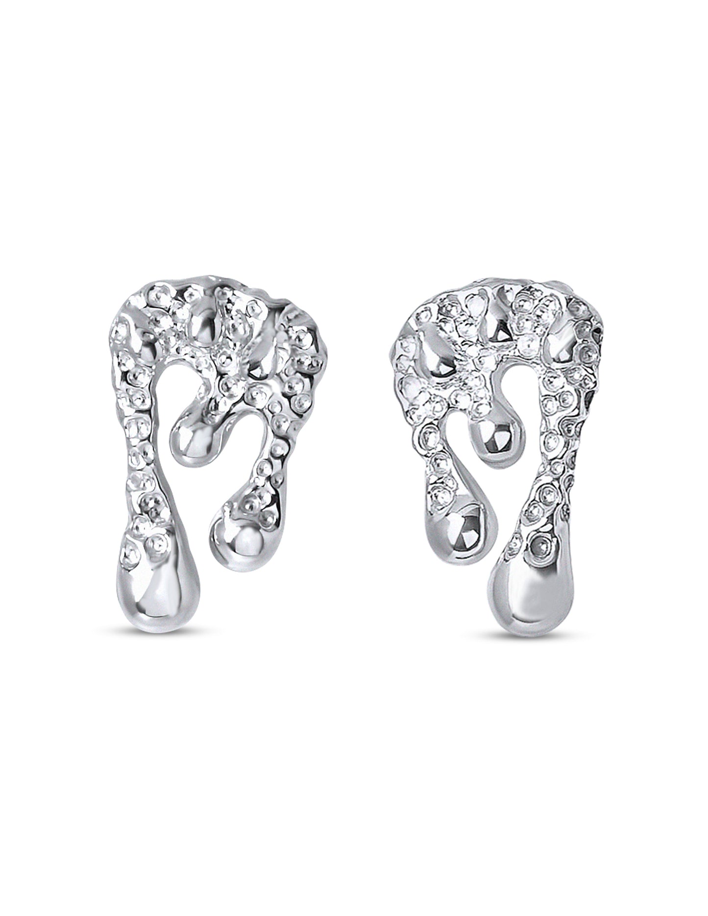 Les boucles d'oreilles Melt Stud