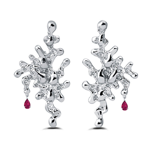 The Ruby Nar Stud Earrings