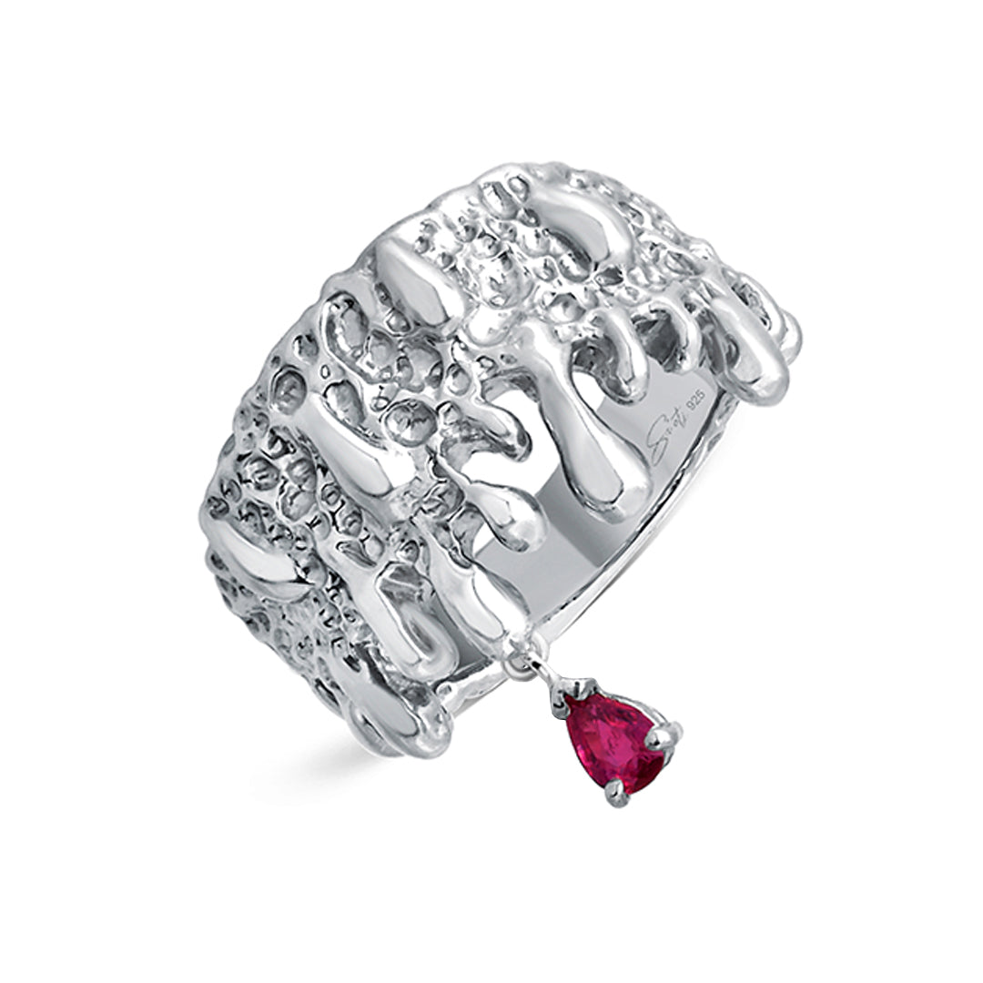 La grande bague Nar rubis